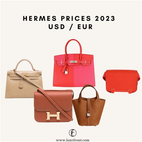 how much does a hermes pouch|hermes handbags price list.